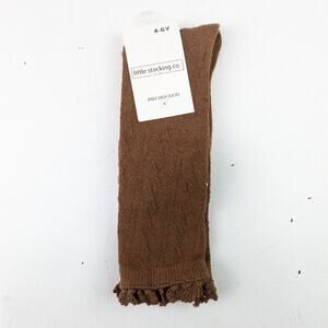 Little Stocking Brownie Fancy Knee Socks